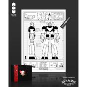 Goldorak UV ArtPrint Robot A4 Grendizer poster | We Are Tokyo