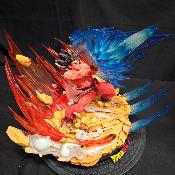 Goku kaioken & Vegeta galick gun HQS+ Dragon Ball Z Statue DBZ | Tsume-Art