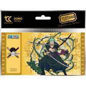 Zoro Roronoa Golden Ticket One Piece Collection 1 | Cartoon Kingdom