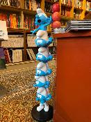 🟦 Colonne Schtroumpf XXL Collector 1 mètre Peyo – Collectoys Résine | Plastoy 