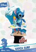 Disney Summer Series diorama PVC D-Stage Stitch Surf 15 cm | BEAST KINGDOM
