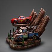 Cars statuette 1/10 Deluxe Art Scale Lightning Mcqueen & Tow Mater 31 cm | IRON STUDIOS