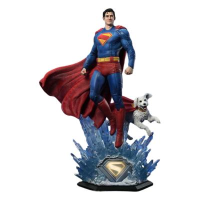Superman (2025) statuette Real Elite Masterline Series 1/3 Superman with Krypto 95 cm | PRIME 1 STUDIO