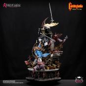 ALUCARD AND RICHTER  BELMONT - CASTLEVANIA SYMPHONY OF THE NIGHT STATUE |  FIGURAMA