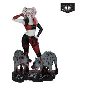DC Direct statuette 1/10 Harley Quinn: Red, White & Black Harley Quinn by Jenny Frison 19 cm | MACFARLANE TOYS