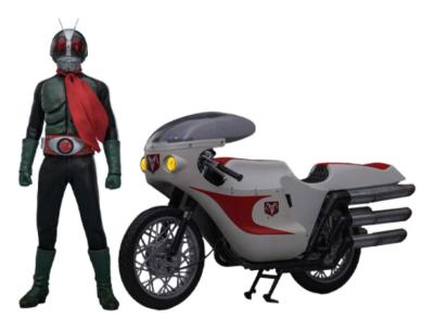 Kamen Rider 1/6 Kamen Rider No. 2 and Cylone 30 cm | HOT TOYS