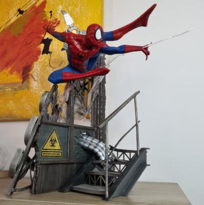 Spiderman 1/4  Legacy Replica Marvel Statue | Iron Studios 