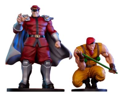 Street Fighter statuettes PVC 1/10 M. Bison & Rolento 21 cm | PCS