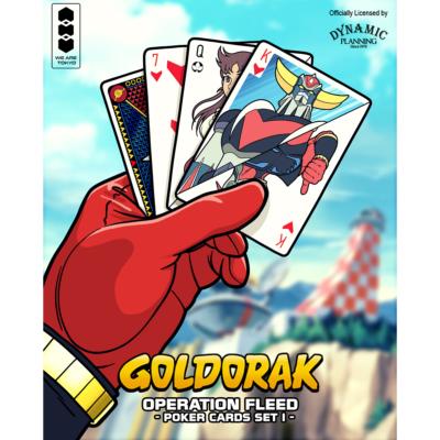Jeu de cartes Goldorak – 54 cartes Opération Duke Fleed Actarus | We Are Tokyo