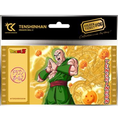 Golden Ticket Dragon Ball Z - Tenshinhan | CARTOON KINGDOM