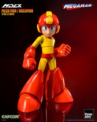 Mega Man figurine MDLX Mega Man / Rockman (Fire Storm) 10 cm I ThreeZero