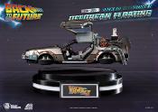 Back to the Future Statuette Egg Attack Floating Back to the Future II DeLorean Standard Version 20 cm | Beast Kingdom