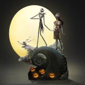 L´etrange Noël de Mr. Jack statuette 1/10 Deluxe Art Scale Jack and Sally 39 cm | IRON STUDIOS