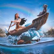 Disney statuette 1/10 Art Scale Pocahontas 23 cm | IRON STUDIOS