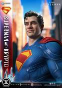 Superman (2025) statuette Real Elite Masterline Series 1/3 Superman with Krypto Bonus Version 95 cm | PRIME 1 STUDIO