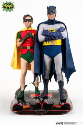 DC Comics statuette 1/4 Diorama Batman & Robin 1966 52 cm | PURE ARTS