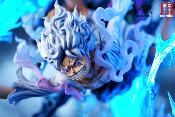 One Piece Gear 5 Luffy Statue Résine Lumineuse & Sonore | Anikingdom X Jimei Palace