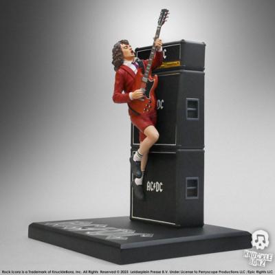 AC/DC statuette Rock Iconz Angus Young III 25 cm | KNUCKLEBONZ