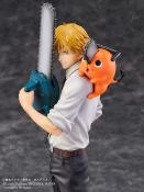 Chainsaw Man statuette S-Fire PVC 1/7 Denji & Pochita 24 cm | SEGA GOODS