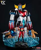 Goldorak & Actarus 1/6 Grendizer & Duke Fleed Statue | Cartoon Kingdom