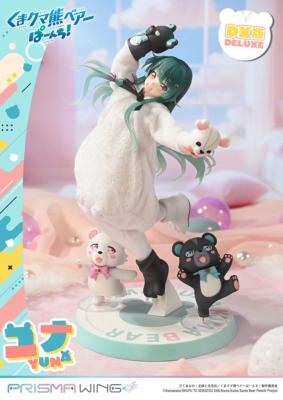 Kuma Kuma Kuma Bear Punch! statuette PVC 1/7 Prisma Wing Yuna Deluxe Version 28 cm | PRIME 1 STUDIO