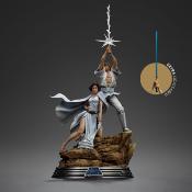 Star Wars statuette 1/10 Deluxe Art Scale Luke and Leia 41 cm | IRON STUDIO