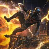 Spider-Man vs. Villains statuette 1/10 Diorama BDS Art Scale Miles Morales 32 cm | IRON STUDIOS