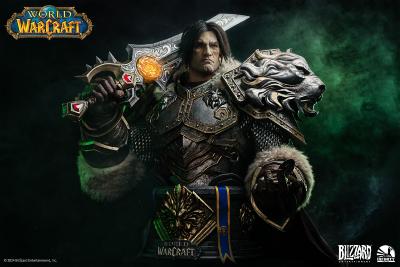 Varian Wrynn 1/1 Life-Size Bust World Of Warcraft | Infinity Studio X Blizzard Entertainment