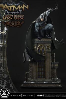 DC Comics statuette Museum Masterline 1/3 Batman Triumphant (Concept Design By Jason Fabok) Bonus Version 119 cm | PRIME 1 STUDIO