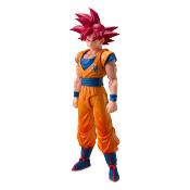 Dragon Ball Super figurine S.H.Figuarts Super Saiyan God Son Goku (God Aura) 15 cm | BANDAI 