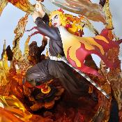 Demon Slayer  Kimetsu no Yaiba statuette 1/8 Kyojuro Rengoku DX Ver. 35 cm | Bellfine