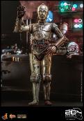 Star Wars: Episode II figurine 1/6 C-3PO 29 cm 20 TH | HOT TOYS