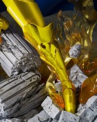 Saint Seiya statuette PVC Figuarts ZERO Metallic Touch Gemini Saga 21 cm I Tamashii Nations