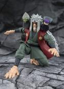Naruto figurine S.H.Figuarts Jiraiya Hidden Leaf Heroic Master Sage (Sage Mode Set) 17 cm | BANDAI