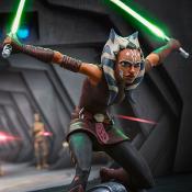 Star Wars: The Clone Wars statuette 1/10 Art Scale Ahsoka Tano 19 cm | IRON STUDIOS