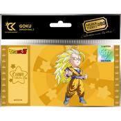 Chibi Goku Super Saiyan 3 Golden Ticket Dragon Ball Z | Cartoon Kingdom