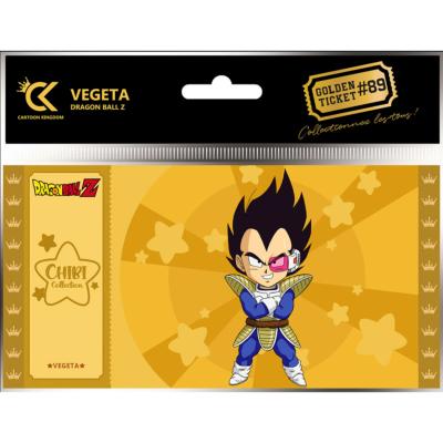 Chibi Vegeta Golden Ticket Dragon Ball Z | Cartoon Kingdom