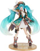 Character Vocal Series 01: Hatsune Miku statuette PVC 1/7 Hatsune Miku: 100th Adventure Ver. 25 cm | Good Smile Company