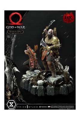 God of War Premium Masterline Series statuette Kratos and Atreus in the Valkyrie (Deluxe) 72 cm | Prime 1