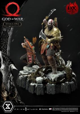 God of War Premium Masterline Series statuette Kratos and Atreus in the Valkyrie (Deluxe) 72 cm | Prime 1