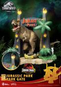 Jurassic Park diorama PVC D-Stage Park Gate |Beast Kingdom