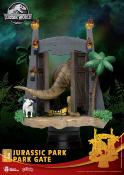 Jurassic Park diorama PVC D-Stage Park Gate |Beast Kingdom