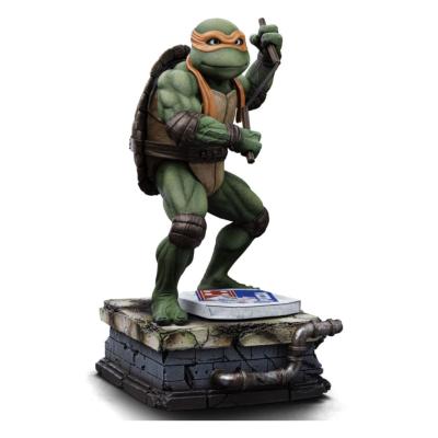 Tortues Ninja statuette 1/10 Art Scale Michelangelo 19 cm | IRON STUDIOS