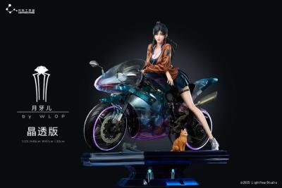 Yue Yaer Crescent Moon 1/4 Cloud Insect Transparent Motorcycle | Light Year Studio