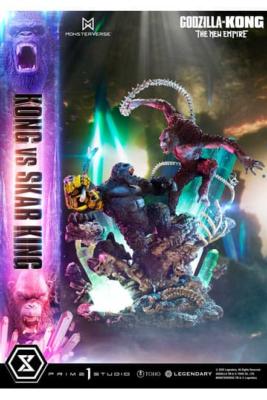 Godzilla x Kong: The New Empire statuette Ultimate Diorama Masterline Series Kong vs Skar King 104 cm| PRIME 1 STUDIO