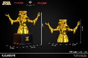 Gemini Cloth Saga Gold Saint Statue Totem Saint Seiya | Zodiakos Studio