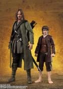 Le Seigneur des Anneaux figurines S.H. Figuarts Frodo Baggins & Gollum - BANDAI