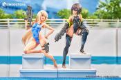 Arms Note statuetten 1/7 Swim Team Bucho-chan and Kohai-chan 22 cm | ENSOUTOYS