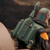 Star Wars: The Mandalorian statuette Premier Collection 1/7 Boba Fett on Throne 24 cm | GENTLE GIANT