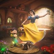 Blanche-Neige et les Sept Nains statuette 1/10 Art Scale Snow White and Dopey 21 cm | IRON STUDIOS 